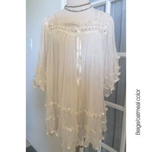 Mexican Angelita Gauze Top NEW